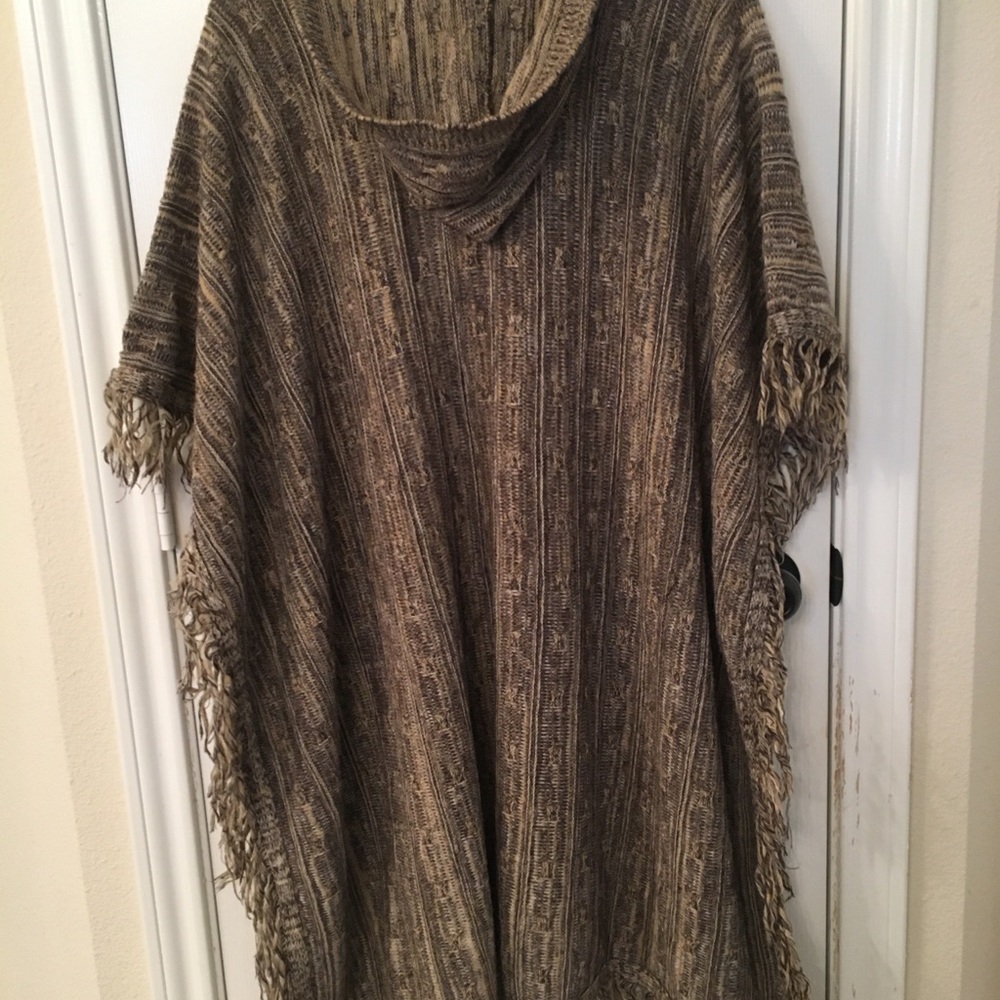 Cape with hood